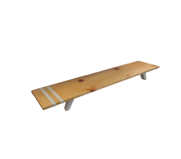 Monitor Stand Setup - Metal Inlay